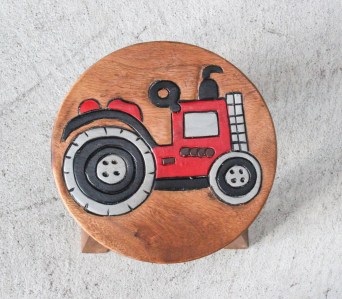Kids-Stool-Tractor-Red-1